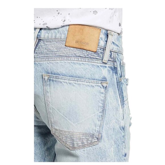 New Hudson Jeans Men's The Blinder Biker Denim Size W 30 - Picture 4 of 4